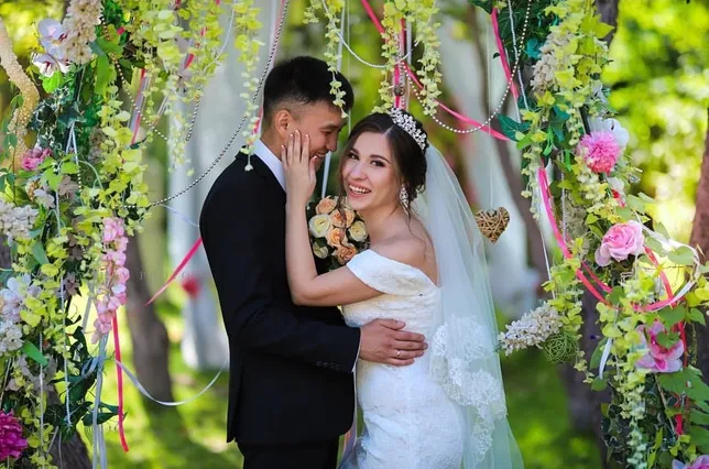видеосъемка с дрона на свадьбу в Алматы