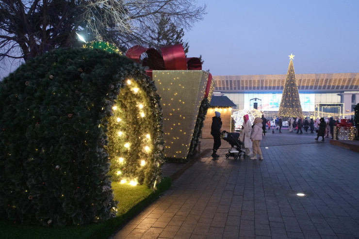 Где можно провести новый год в Алматы